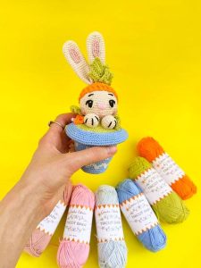 Patron Amigurumi Conejo En Maceta Pdf Gratis