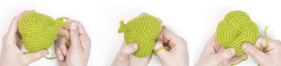 Bulbasaur Amigurumi Pokemon PDF Patrón Gratis