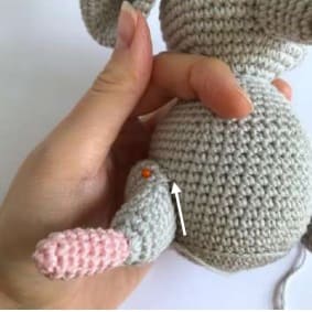 Cocinero Raton Amigurumi PDF Patrón Gratis 