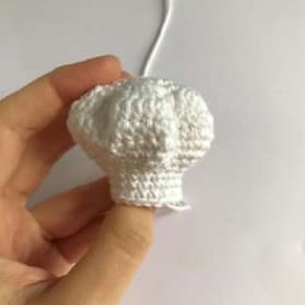 Cocinero Raton Amigurumi PDF Patrón Gratis 