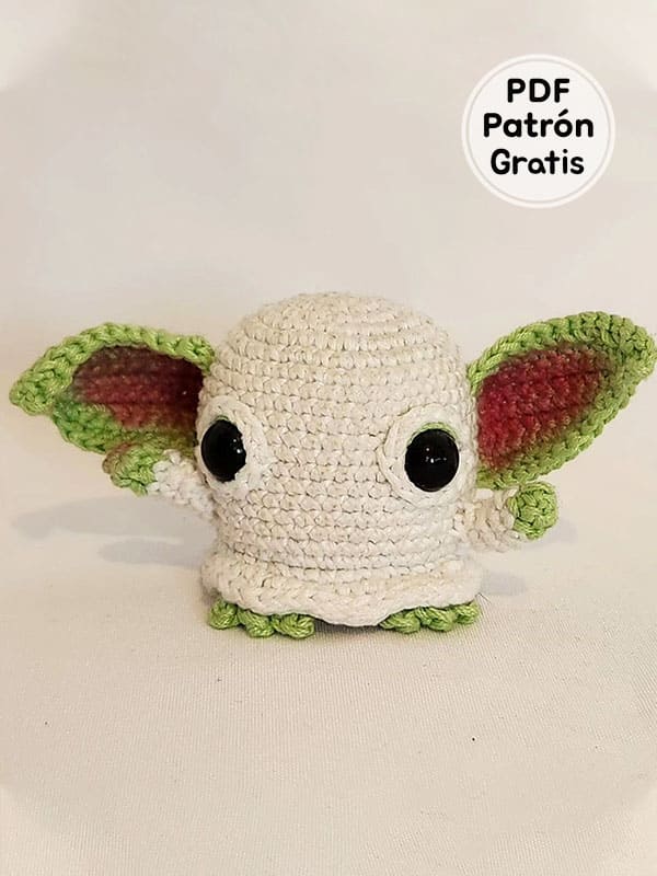 Halloween Yoda Muñecos Amigurumi Patrón Gratis PDF