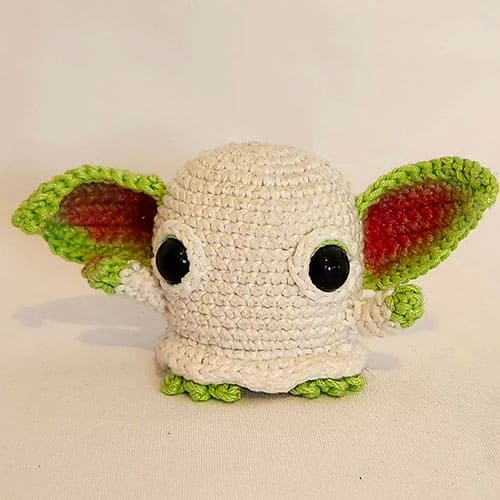 Halloween Yoda Muñecos Amigurumi Patrón Gratis PDF