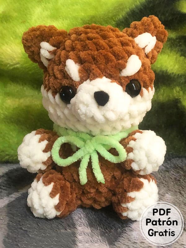 Shiba Inu Amigurumi Perrito PDF Patron Gratis