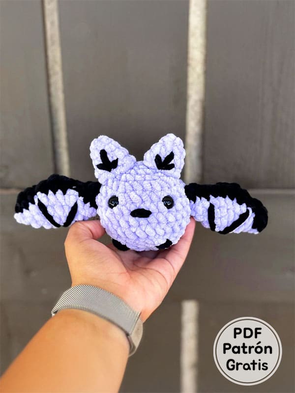 Halloween Murciélago Patron Bruja Amigurumi​ PDF 