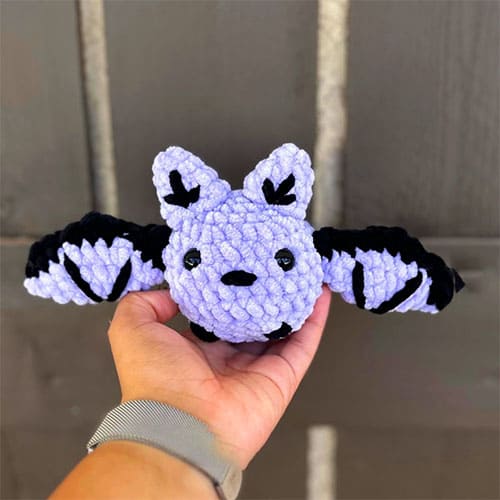 Halloween Murciélago Patron Bruja Amigurumi​ PDF