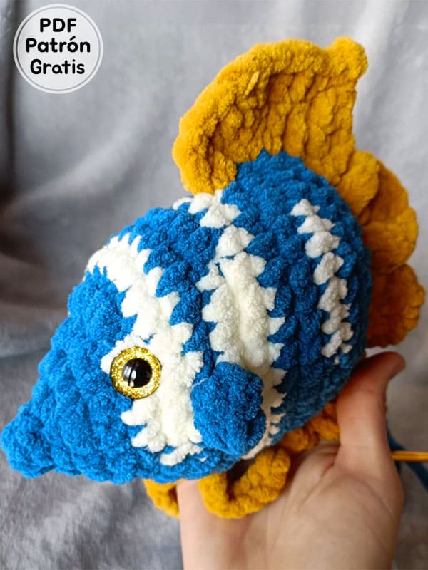 Ángel Pez Amigurumi Patrón Gratis PDF