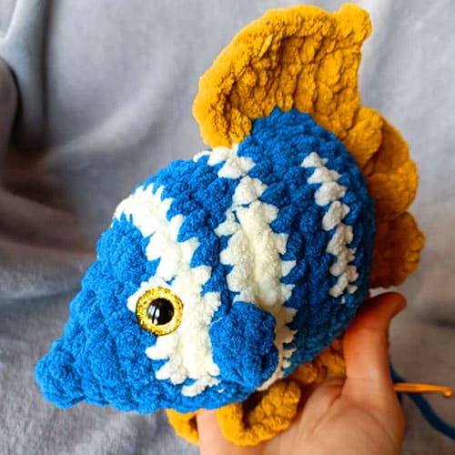 Ángel Pez Amigurumi Patrón Gratis PDF