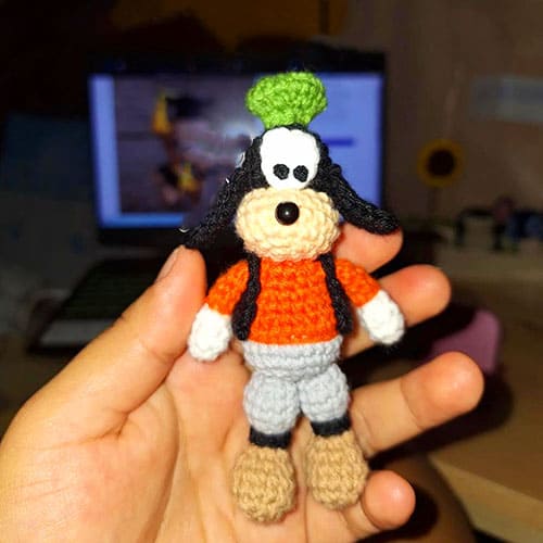 Goofy Llavero Amigurumi Paso A Paso​ PDF Gratis