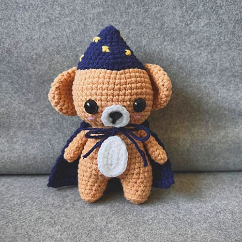 Mago Osito Amigurumi Patron Gratis​ PDF